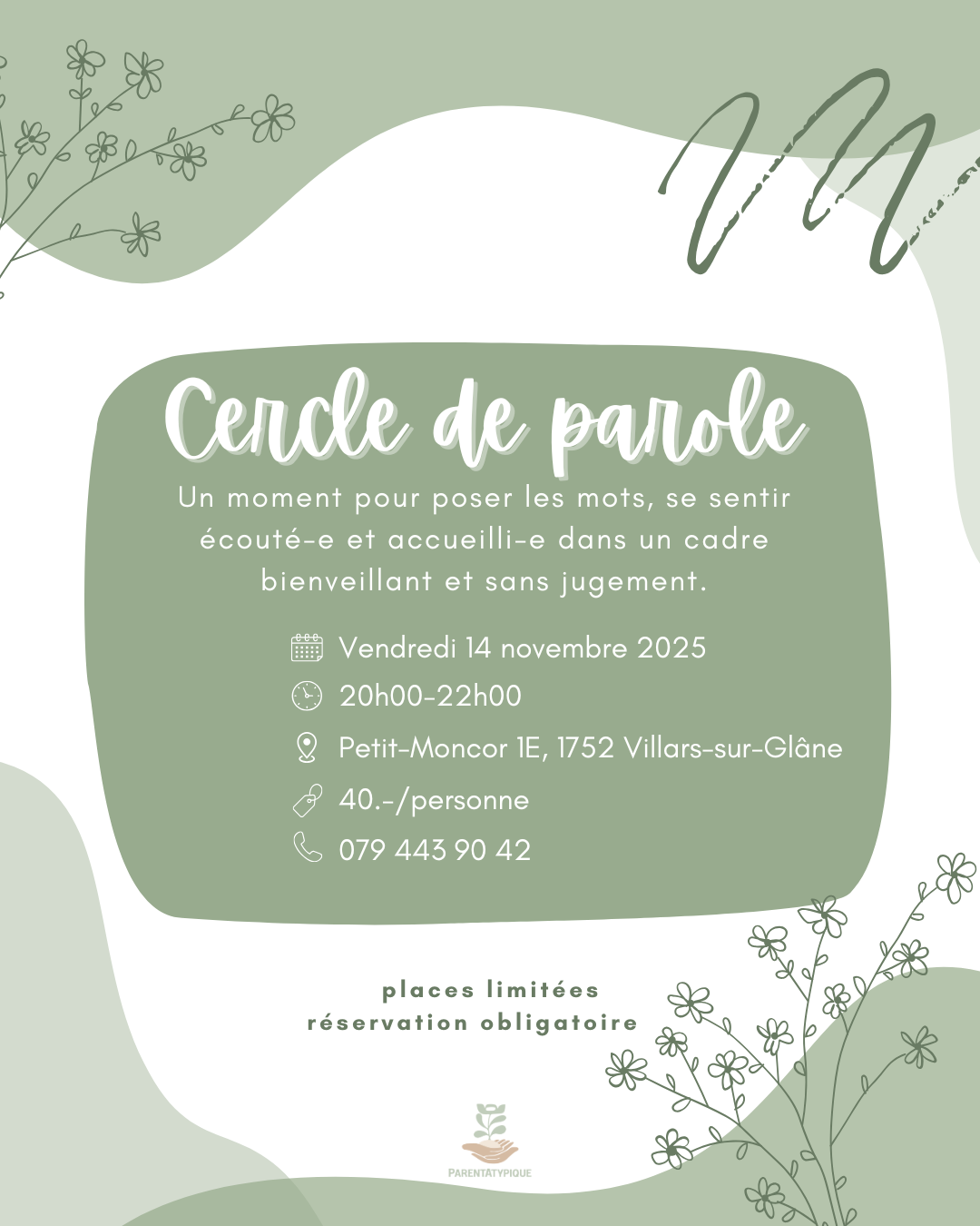 Cercle de Parole – Découvrir l’invitation